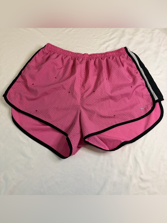 Nike Pants - Nike Dri-FIT Pink Honeycomb Running Shorts Women’s Size Medium